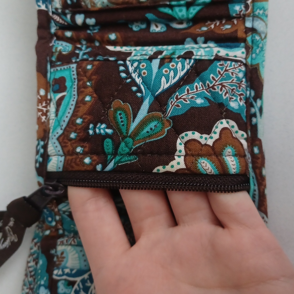 Vera Bradley Java Blue Compact Wallet - image 6